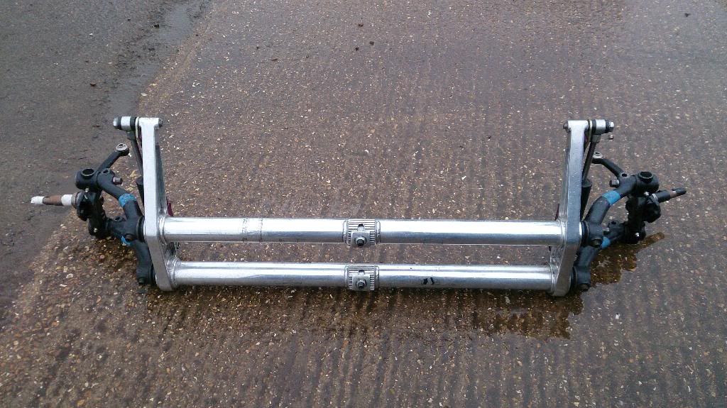 Jamar Adjustable Linkpin Aluminium Front Axle